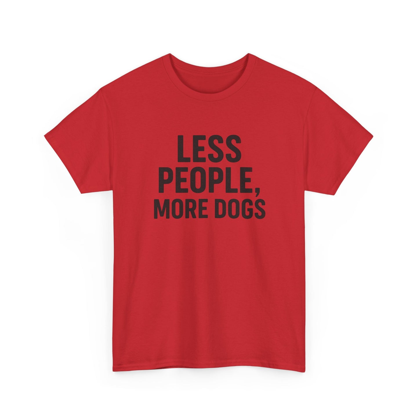 Less People More Dogs Shirt