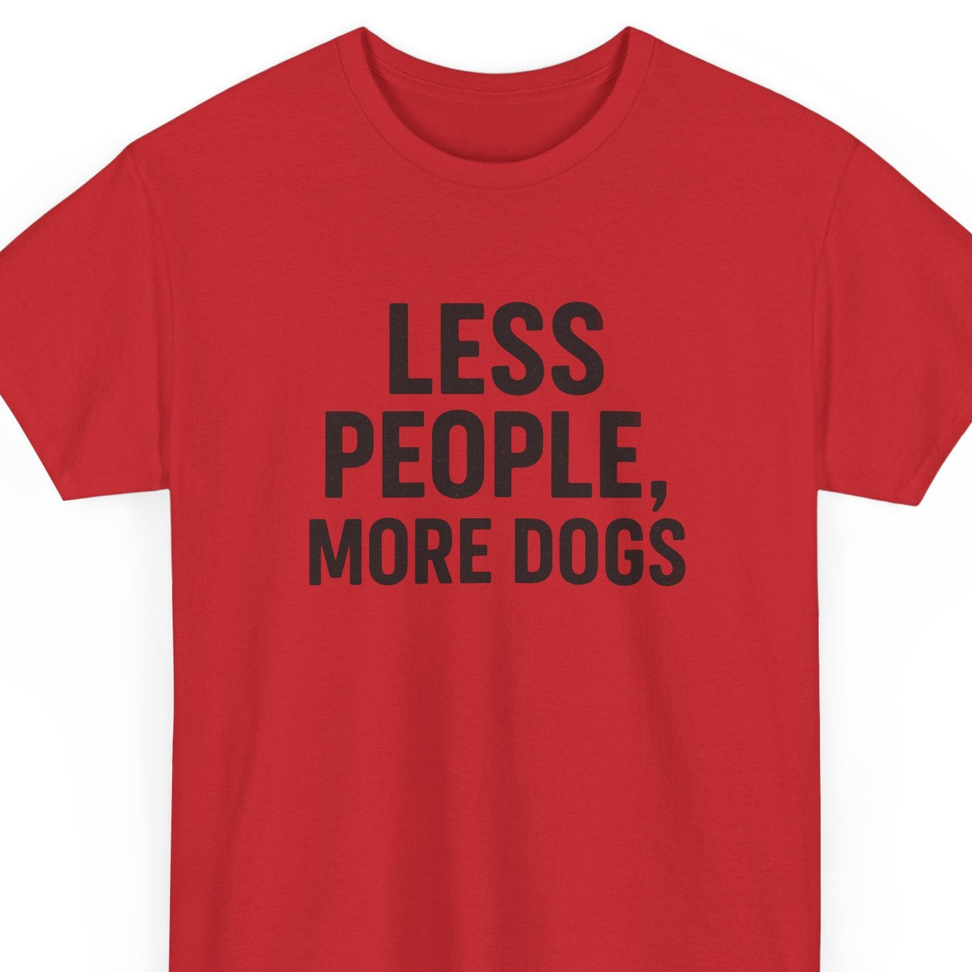 Less People More Dogs Shirt