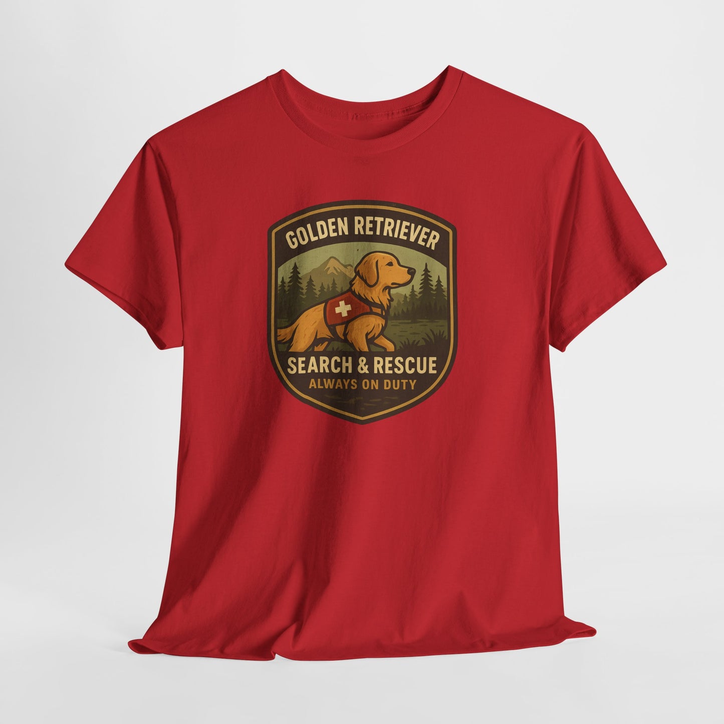 Golden Retriever Search and Rescue Shirt