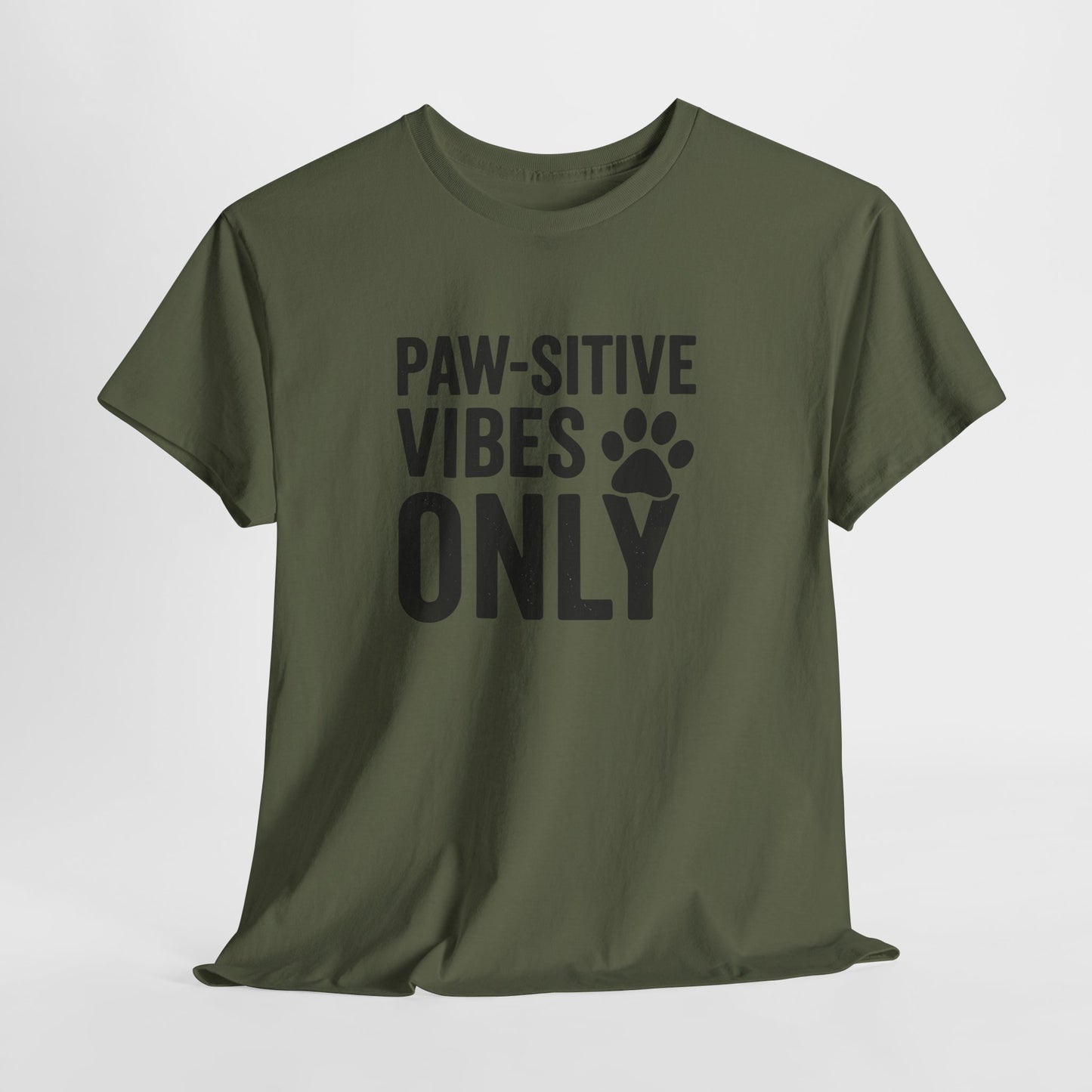 Pawsitive Vibes Only Shirt
