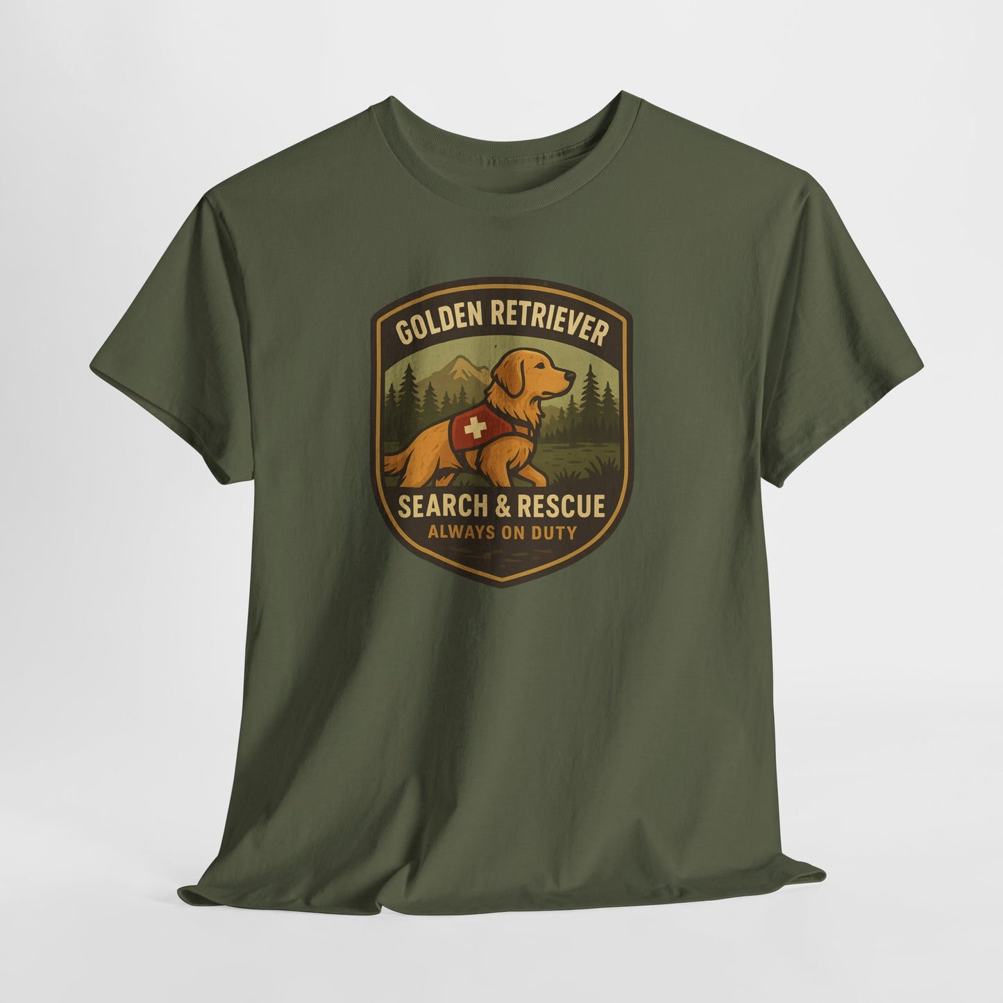 Golden Retriever Search and Rescue Shirt