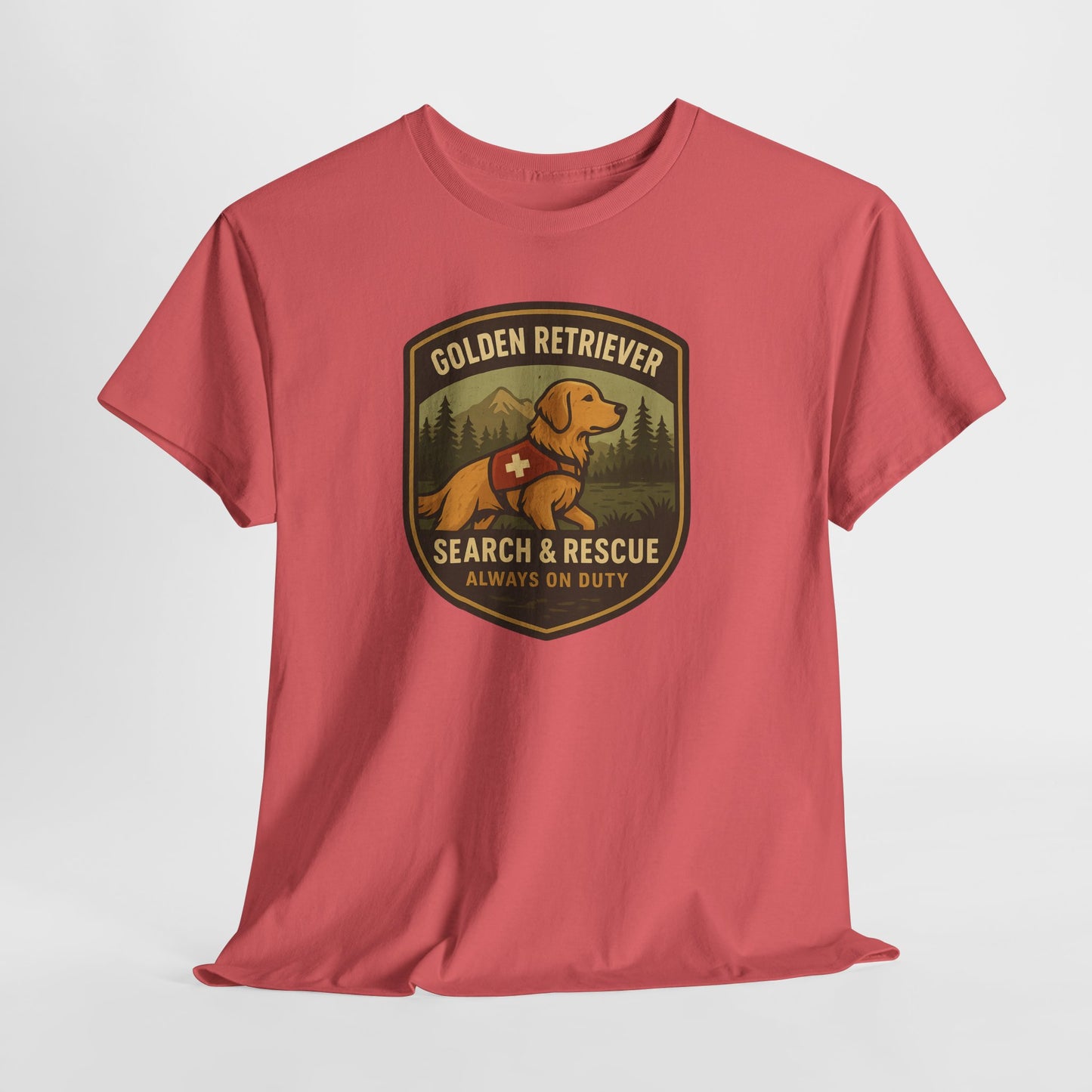 Golden Retriever Search and Rescue Shirt