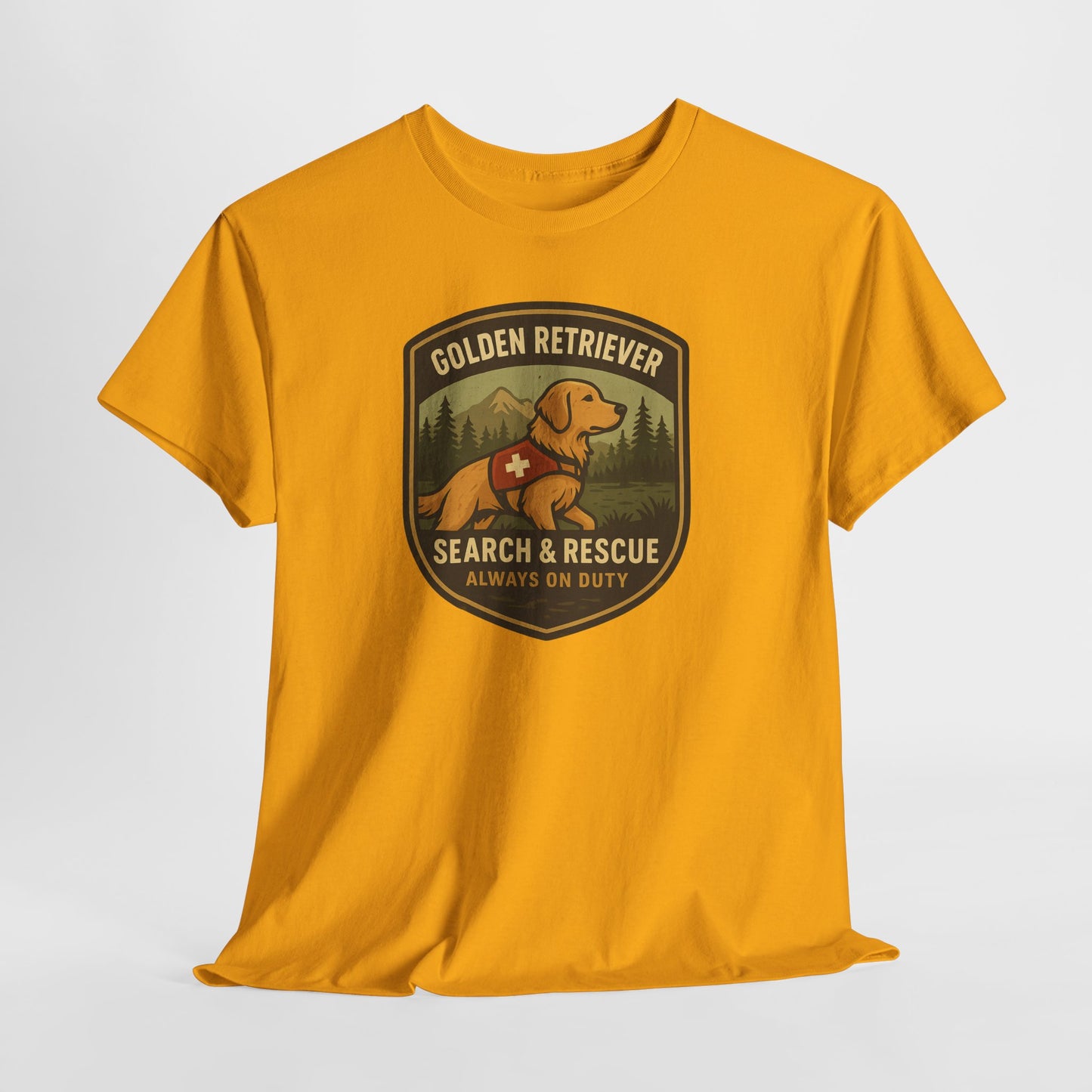 Golden Retriever Search and Rescue Shirt
