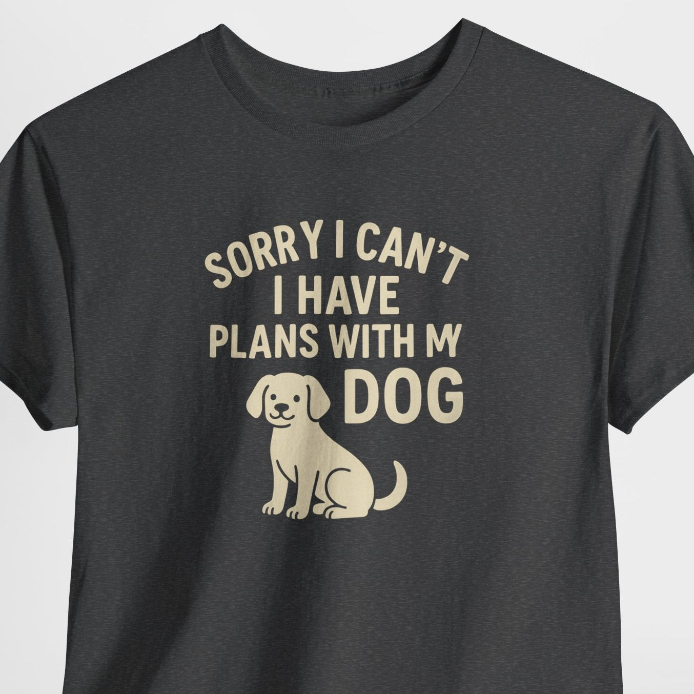 Sorry I Cant I Have Plans With My Dog Shirt