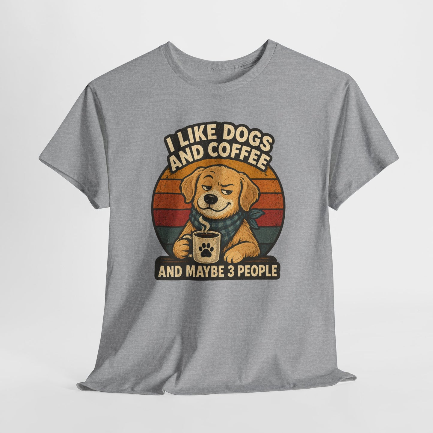 Coffee & Dogs Golden Retriever Shirt