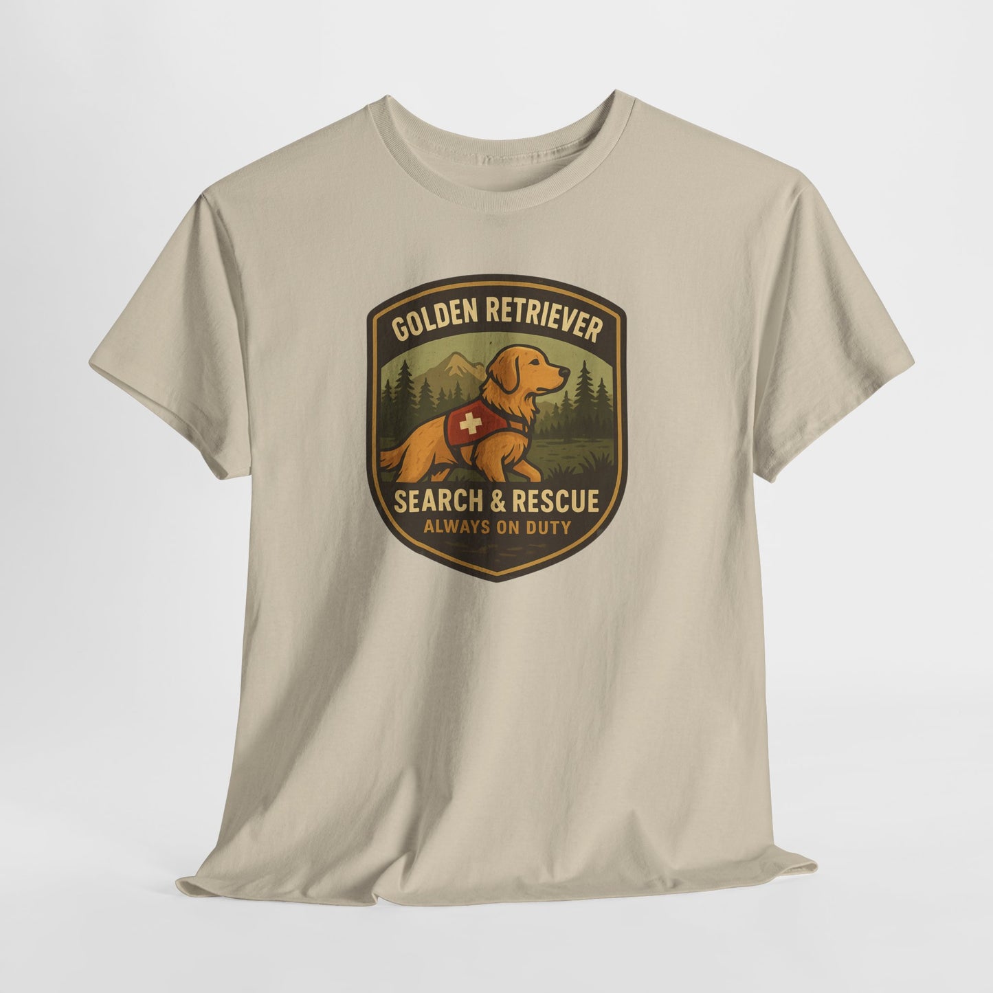 Golden Retriever Search and Rescue Shirt
