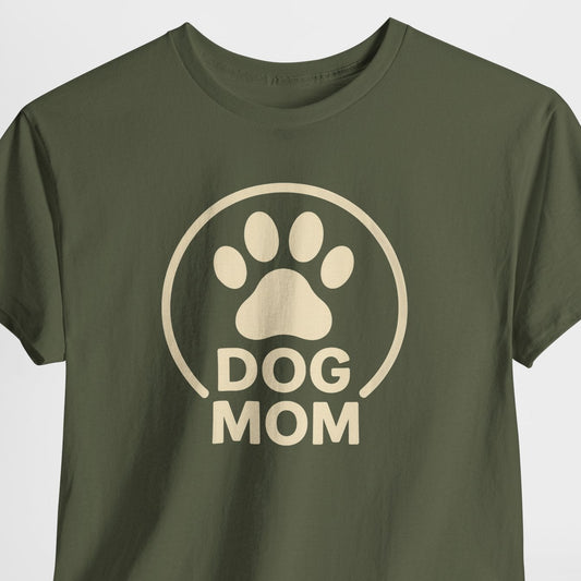 Dog Mom Circle Shirt