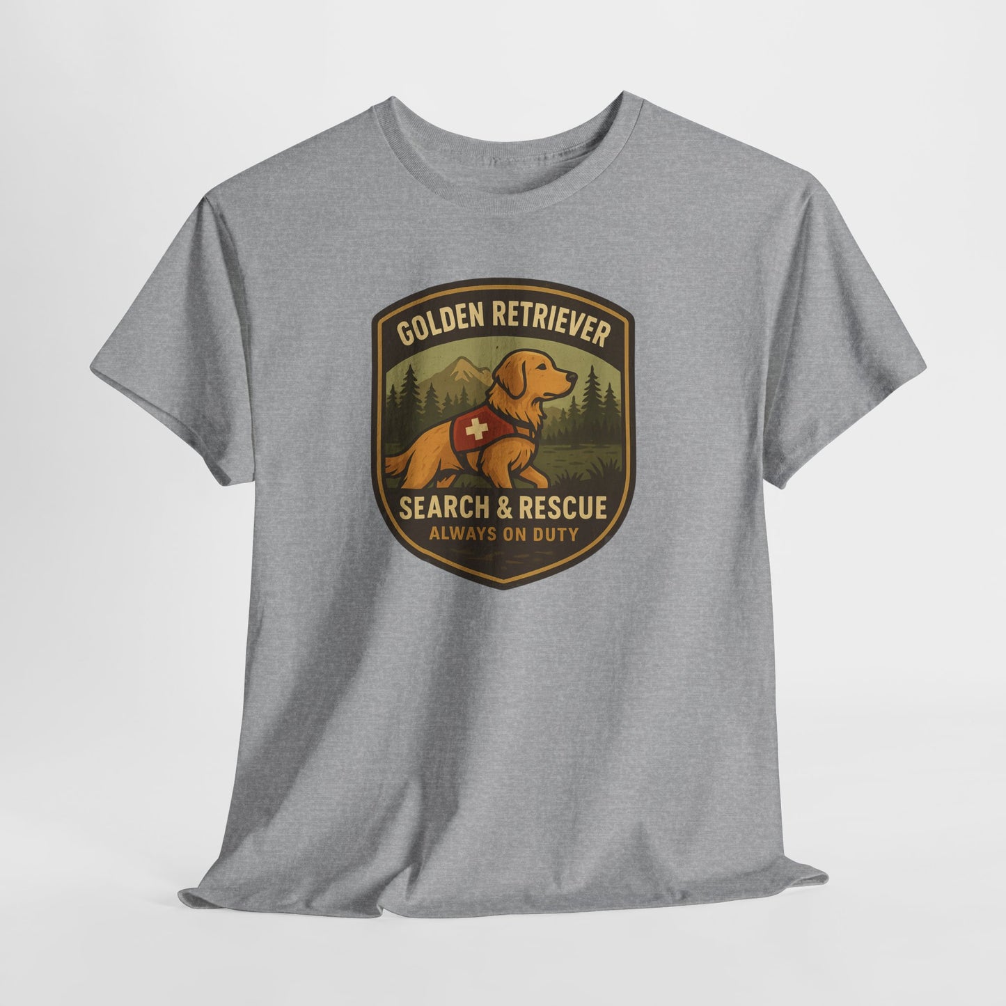 Golden Retriever Search and Rescue Shirt