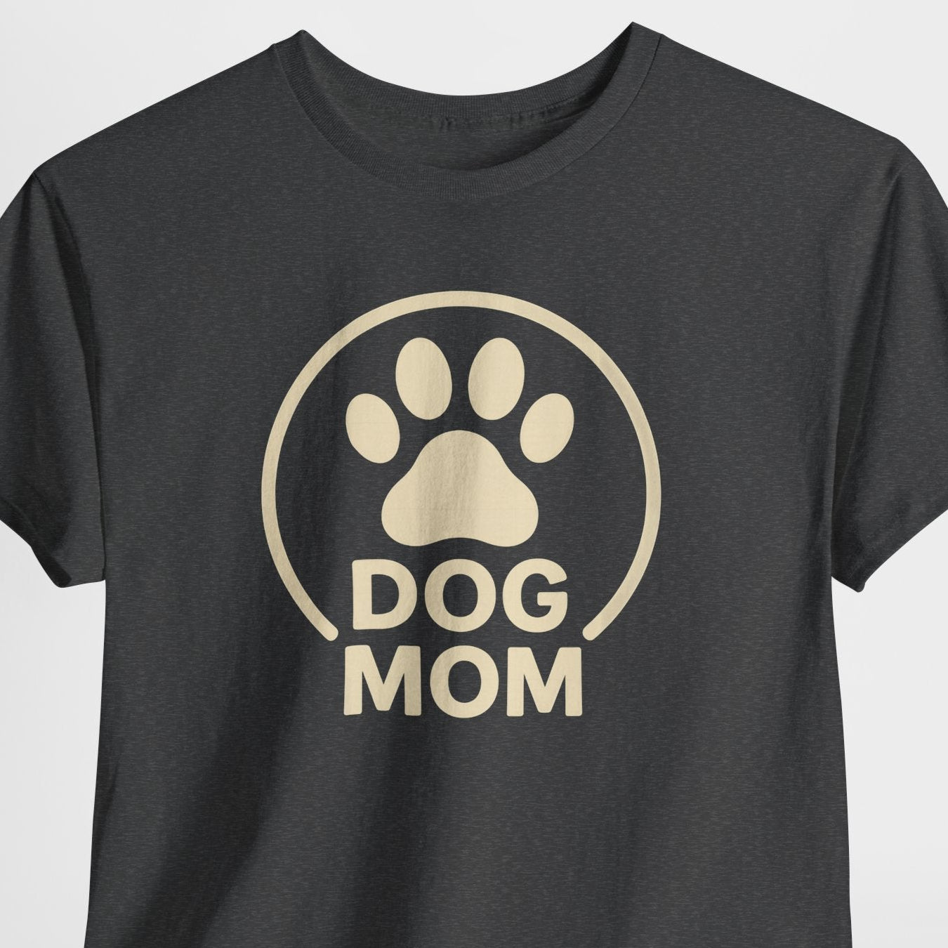 Dog Mom Circle Shirt