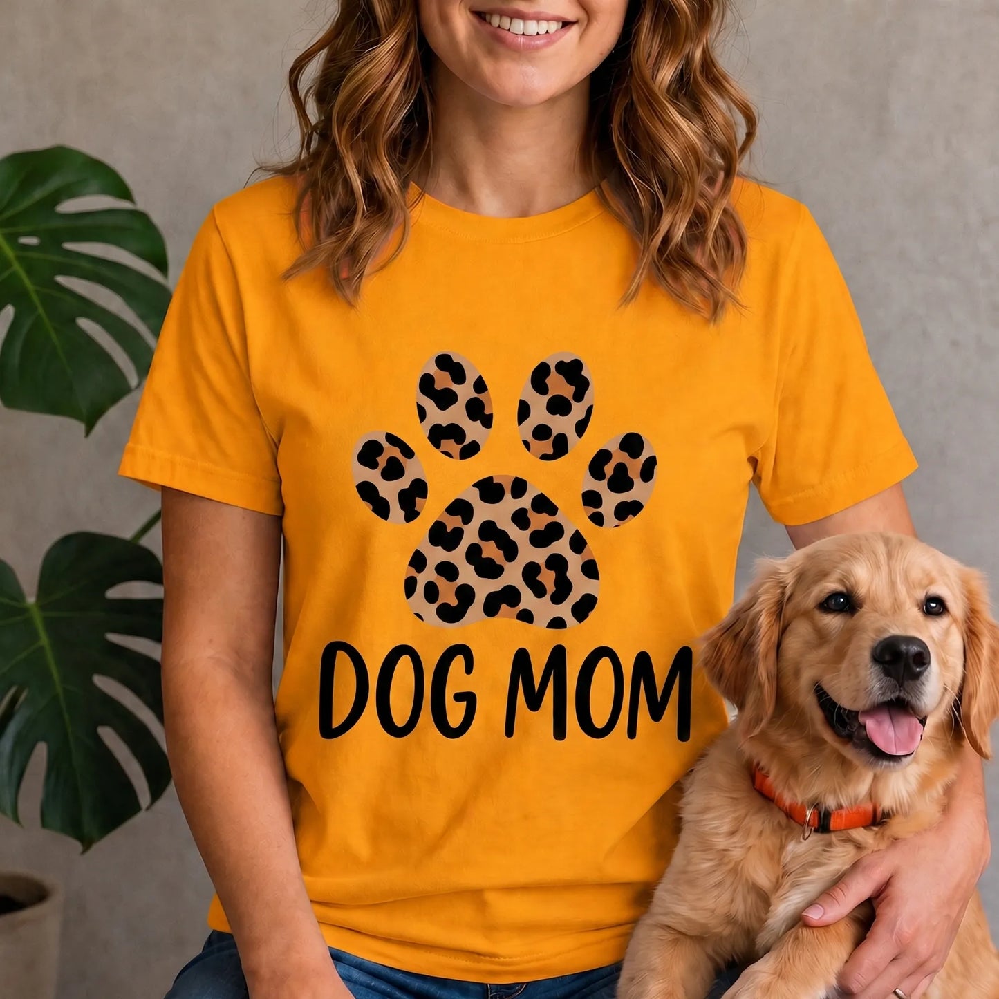 Dog Mom - Paw Shirt