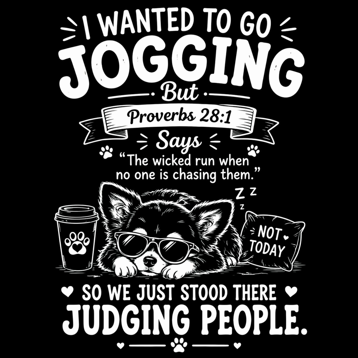 Proverbs 28:1 Shirt