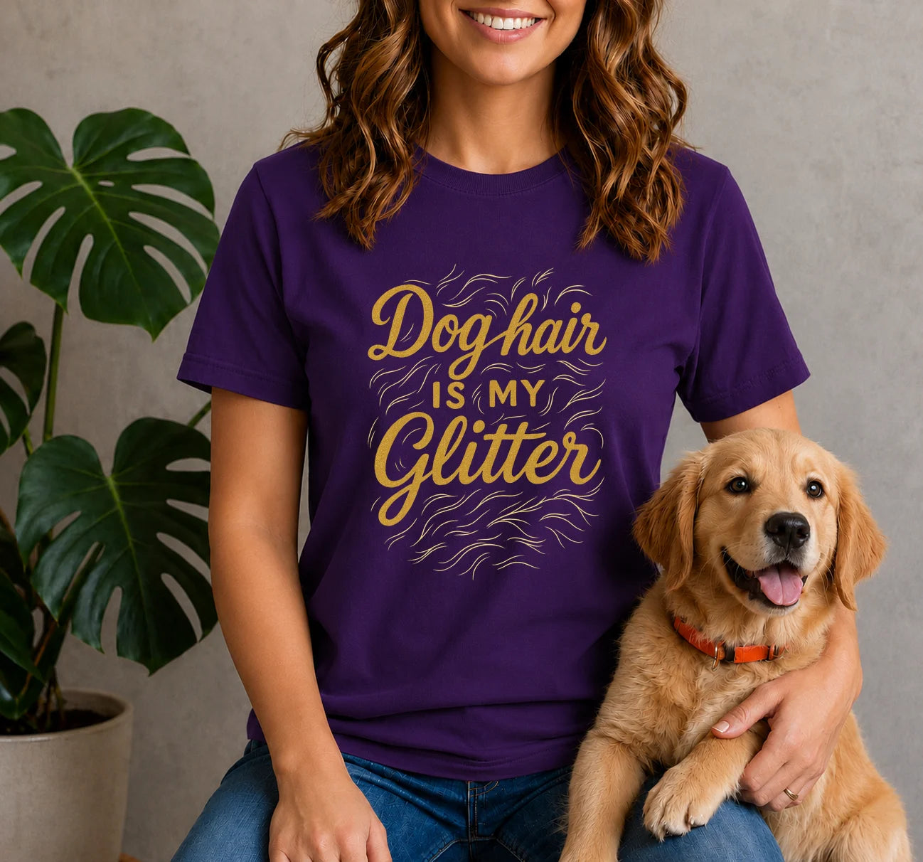 Dog Hair Is My Glitter Shirt