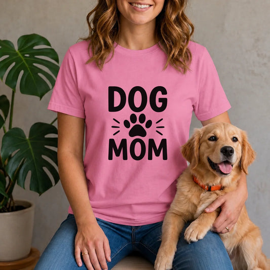 Dog Mom Paw Shirt