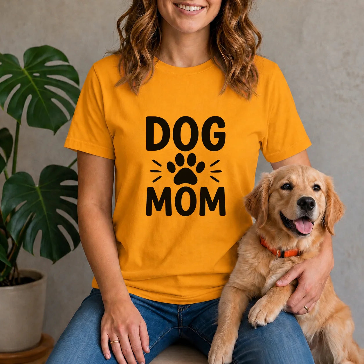 Dog Mom Paw Shirt