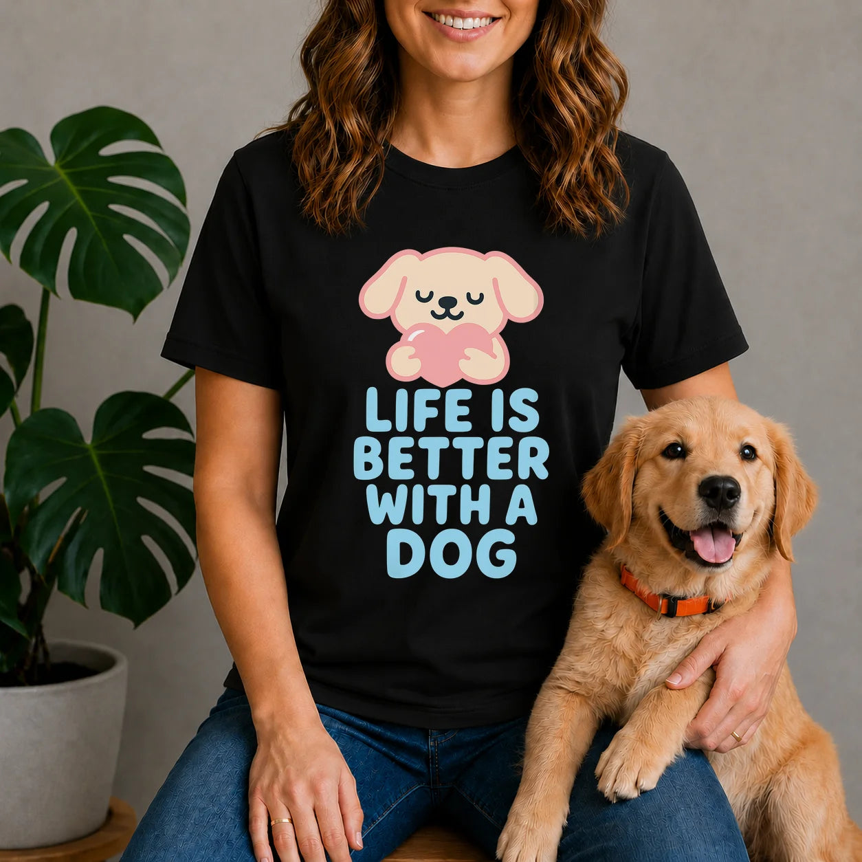 Life Is Better With A Dog Shirt