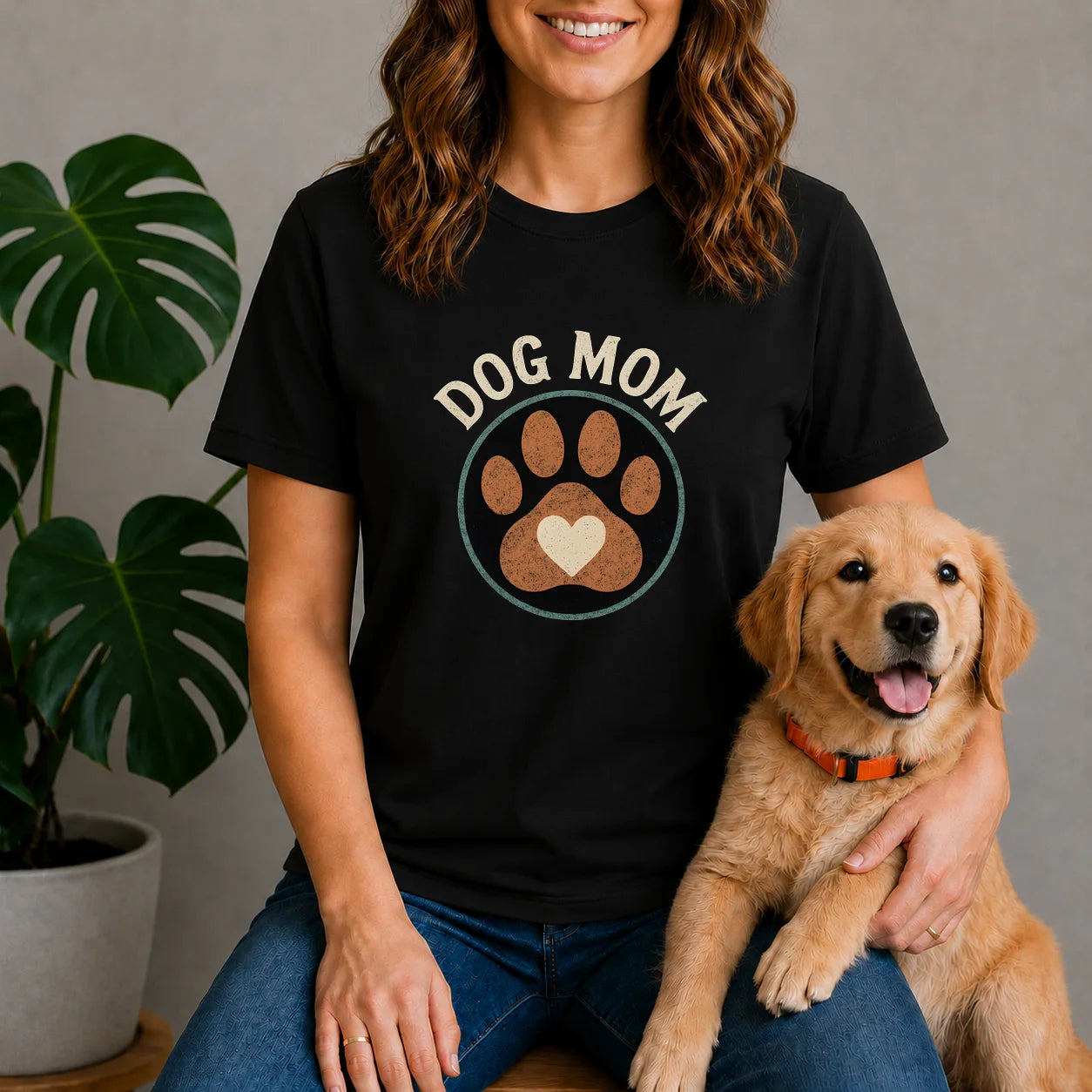 Retro Dog Mom Shirt