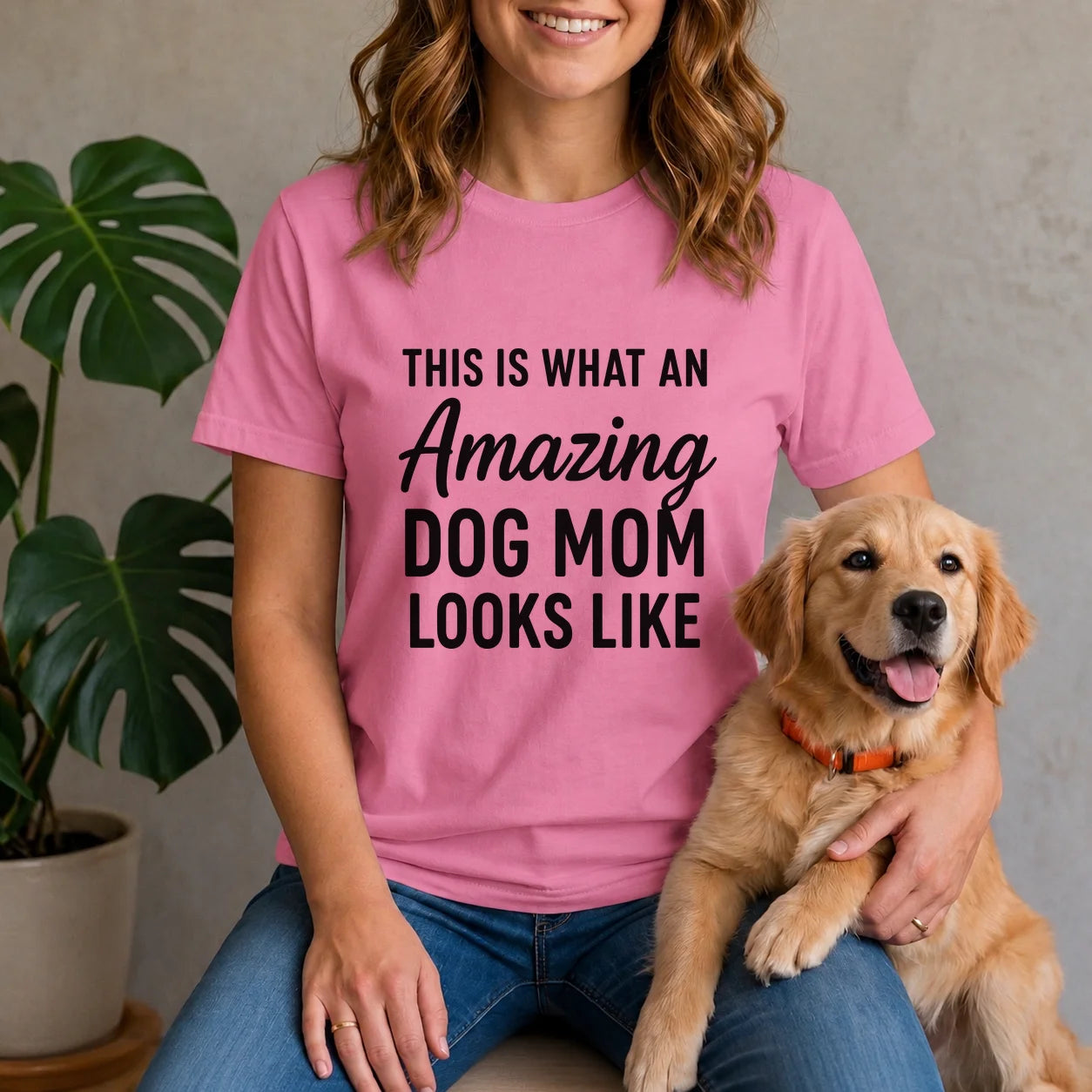 This is what an amazing dog mom looks like Shirt