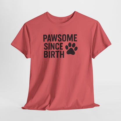 Pawsome Since Birth Shirt