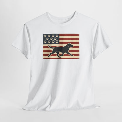 USA Dog Flag Shirt