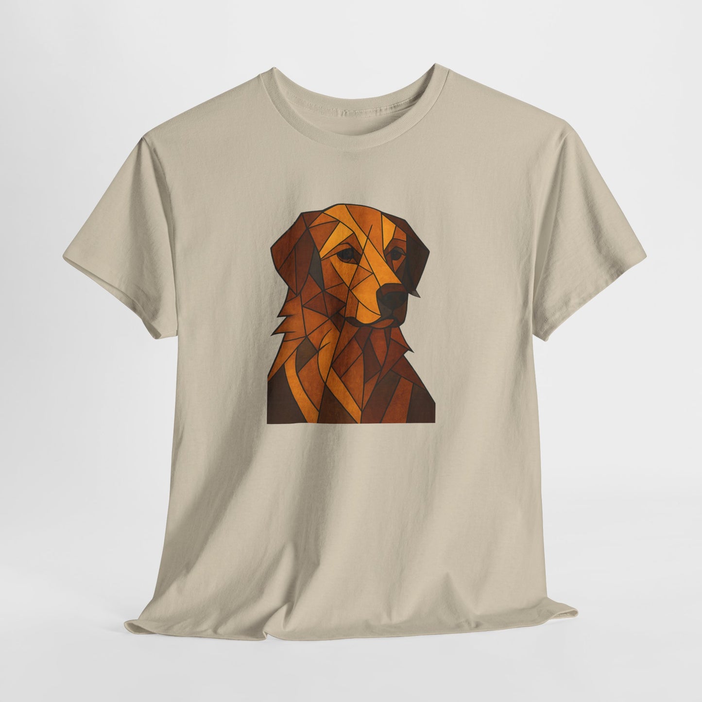 Stained Glass Golden Retriever Shirt