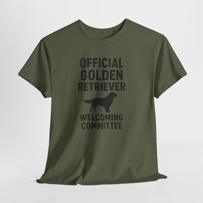 Golden Retriever Welcoming Committee Shirt
