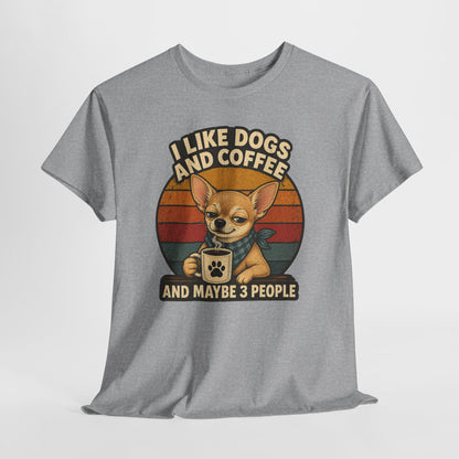 Coffee & Dogs Chihuahua Shirt