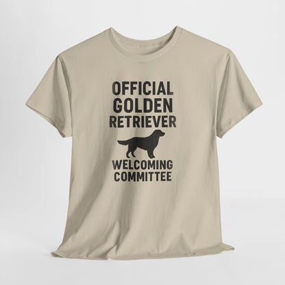 Golden Retriever Welcoming Committee Shirt
