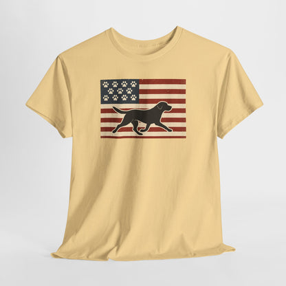 USA Dog Flag Shirt