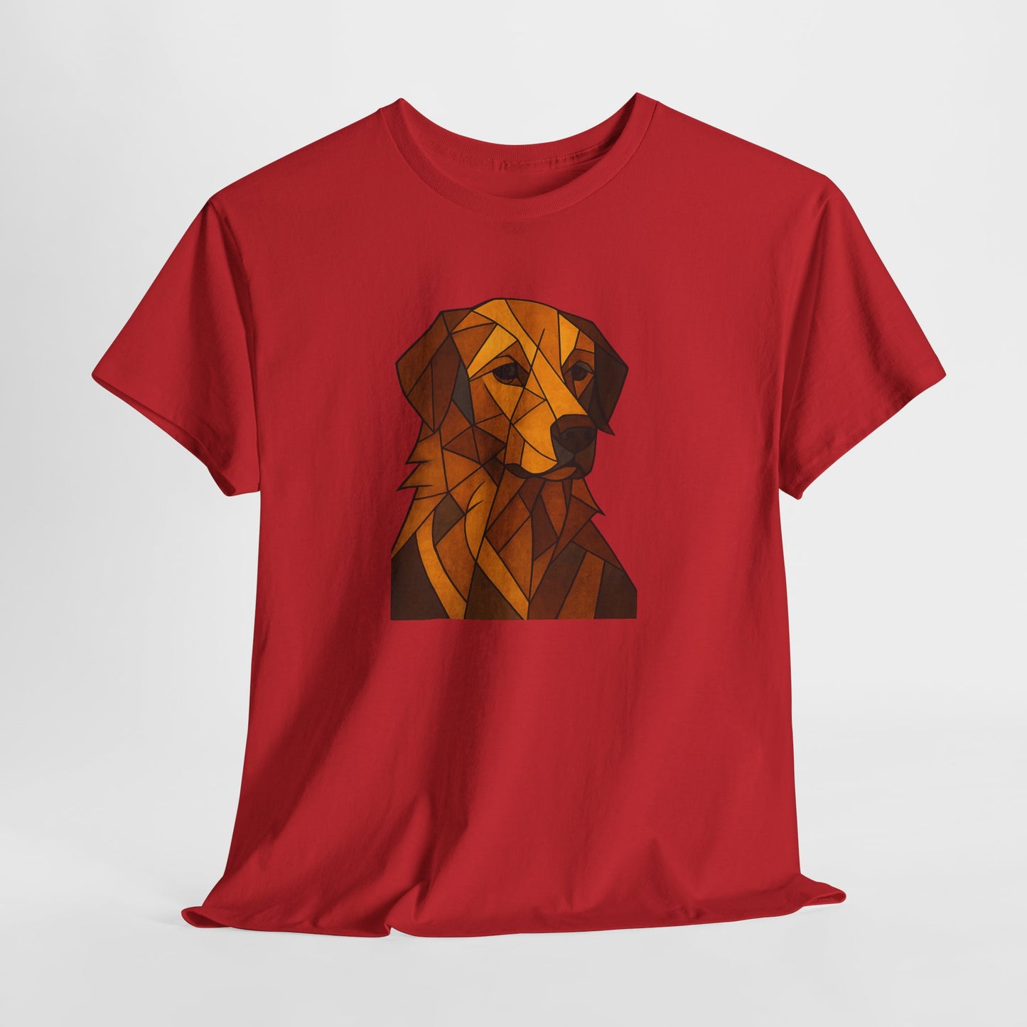 Stained Glass Golden Retriever Shirt
