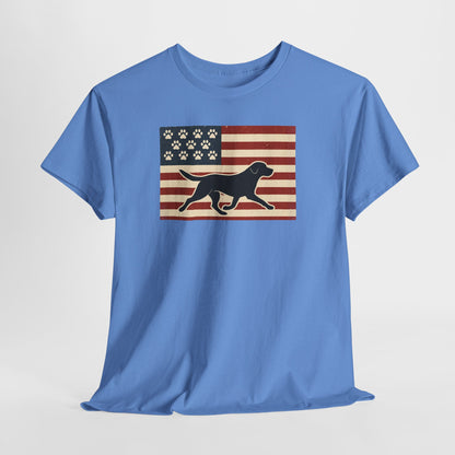 USA Dog Flag Shirt