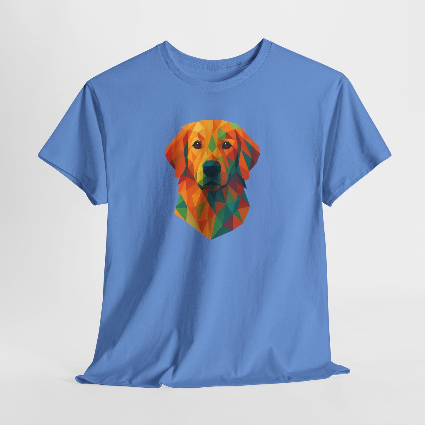 Geometric Golden Retriever Shirt