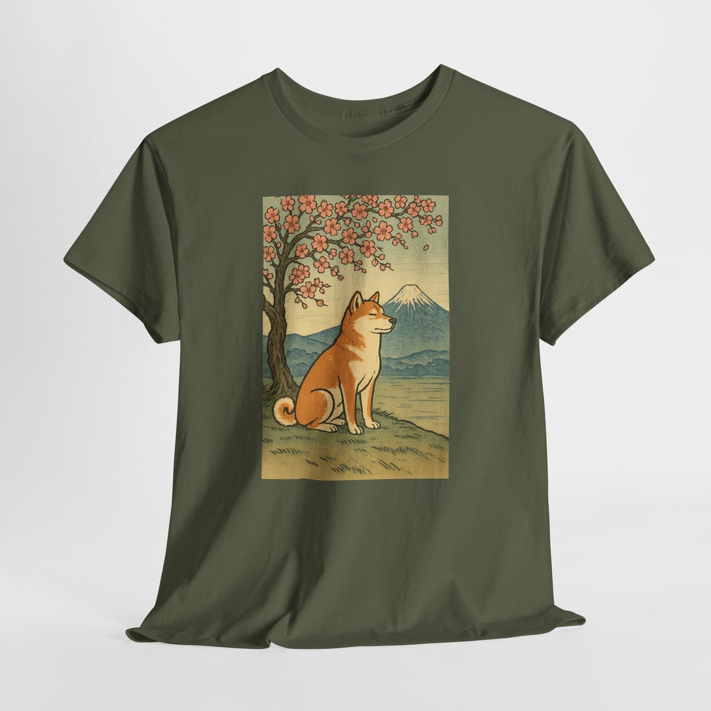 Cherry Blossom Shiba Inu Shirt
