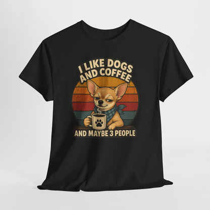 Coffee & Dogs Chihuahua Shirt