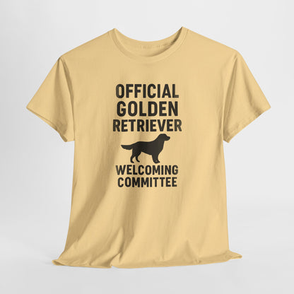 Golden Retriever Welcoming Committee Shirt