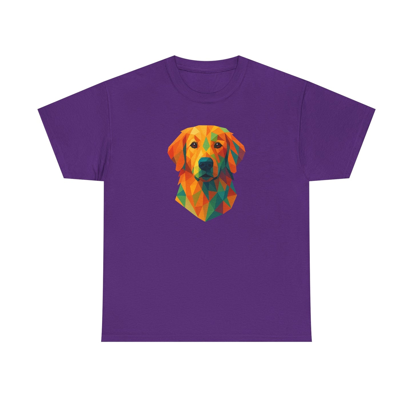 Geometric Golden Retriever Shirt