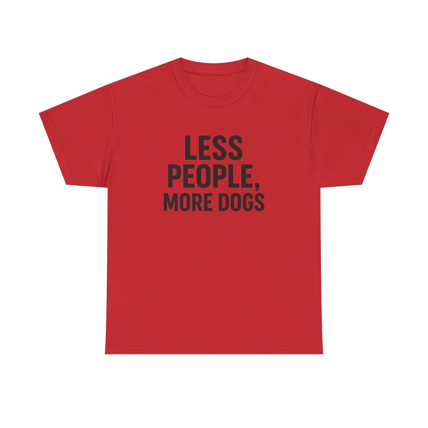 Less People More Dogs Shirt