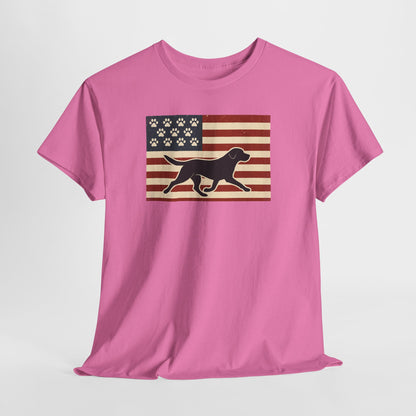 USA Dog Flag Shirt
