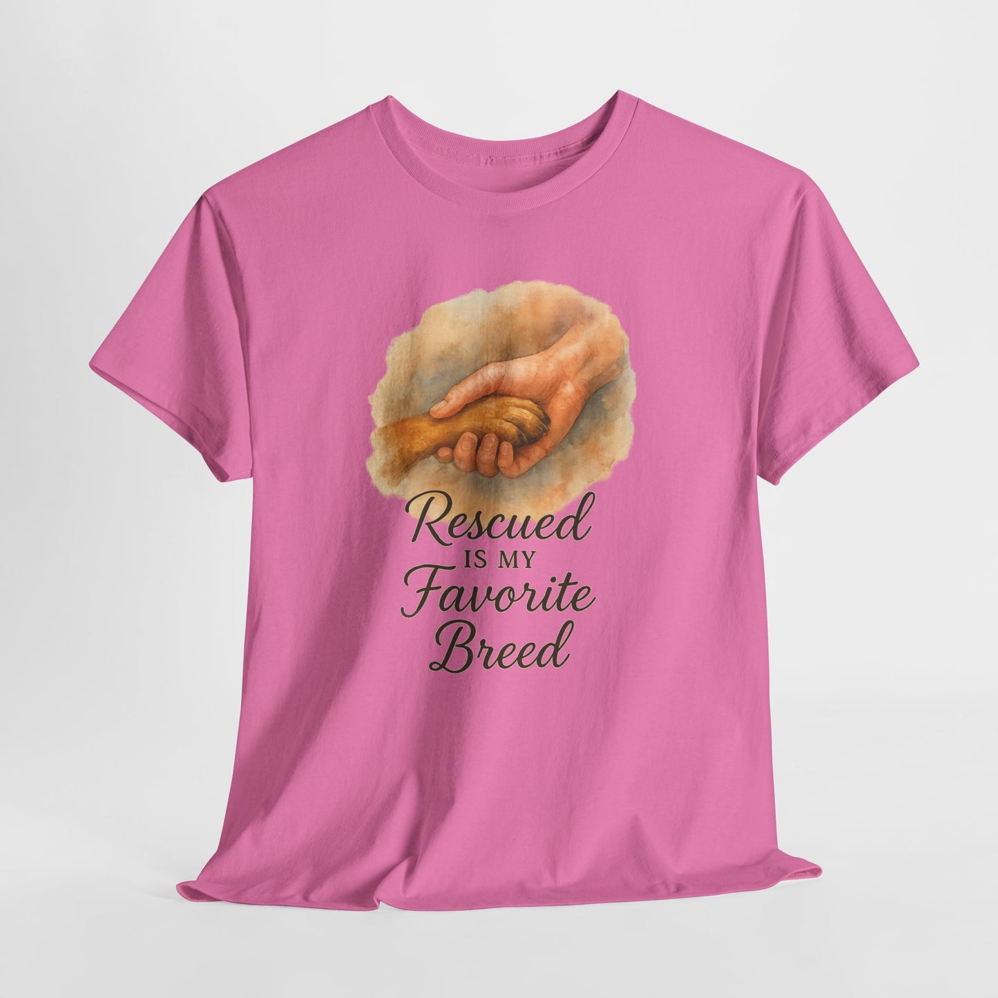 Rescued Is My Favorite Breed Shirt