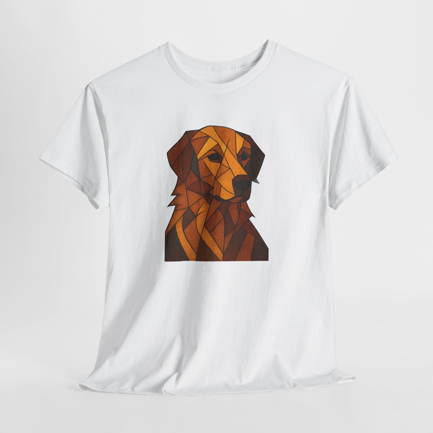Stained Glass Golden Retriever Shirt