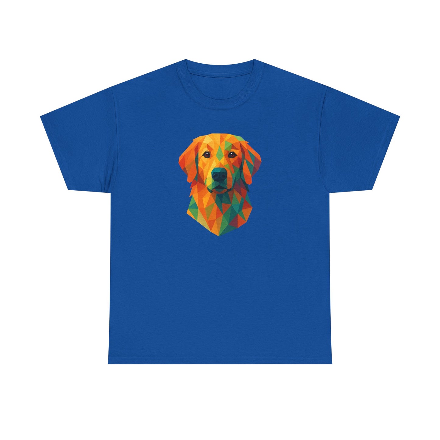 Geometric Golden Retriever Shirt