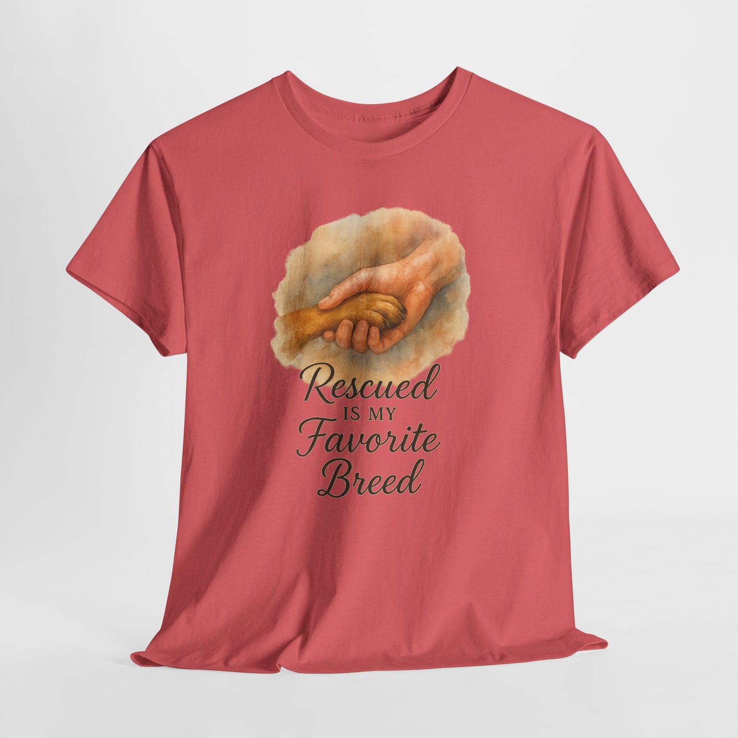 Rescued Is My Favorite Breed Shirt