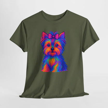 Neon Yorkie Shirt