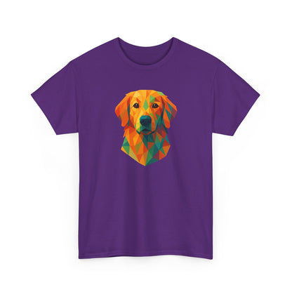 Geometric Golden Retriever Shirt
