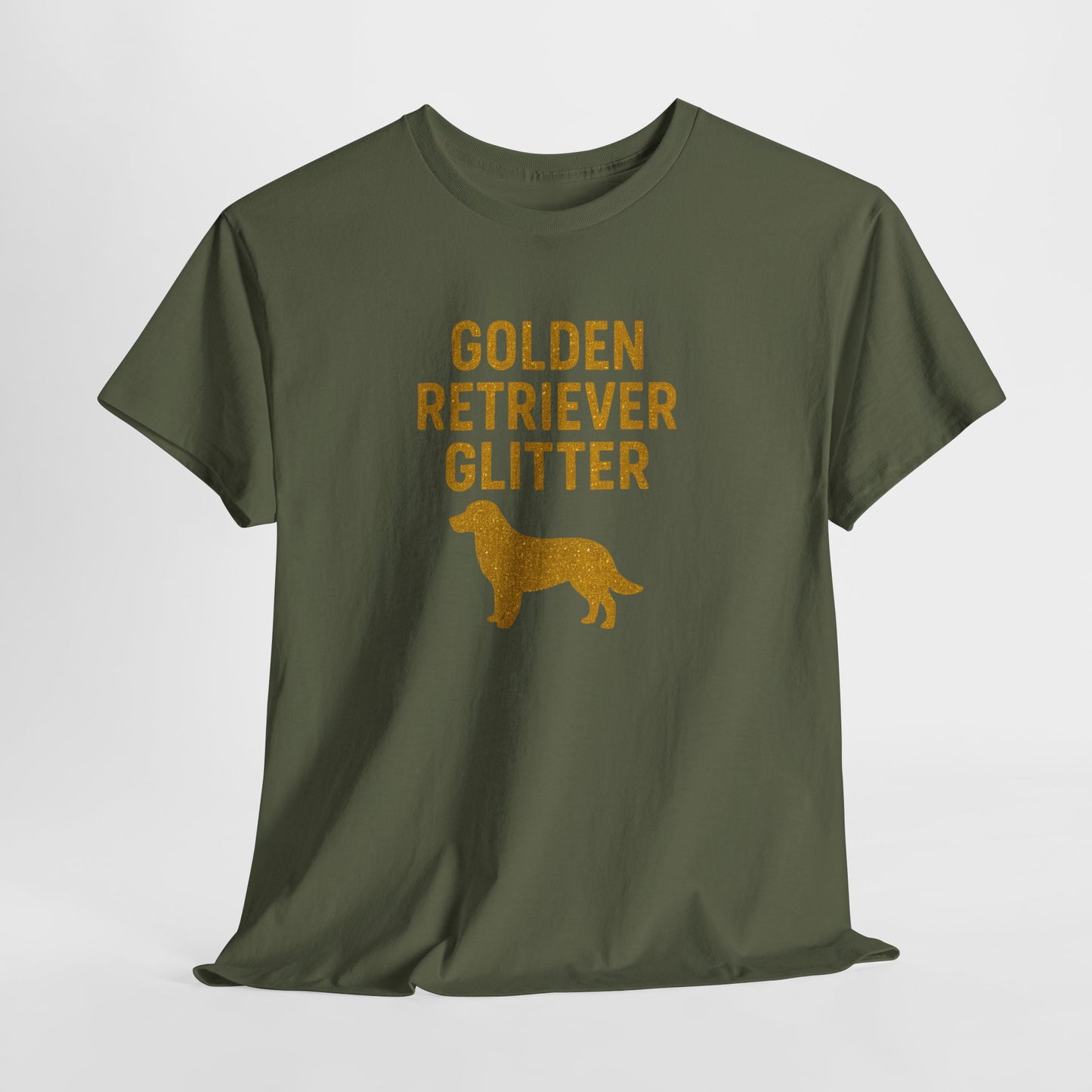 Golden Retriever Glitter Shirt