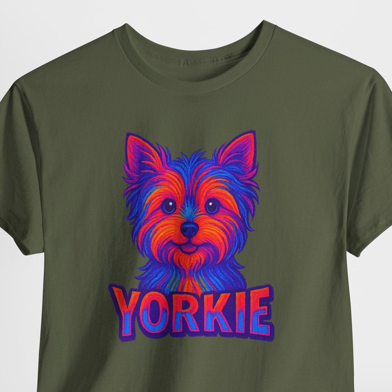Neon Yorkie Shirt