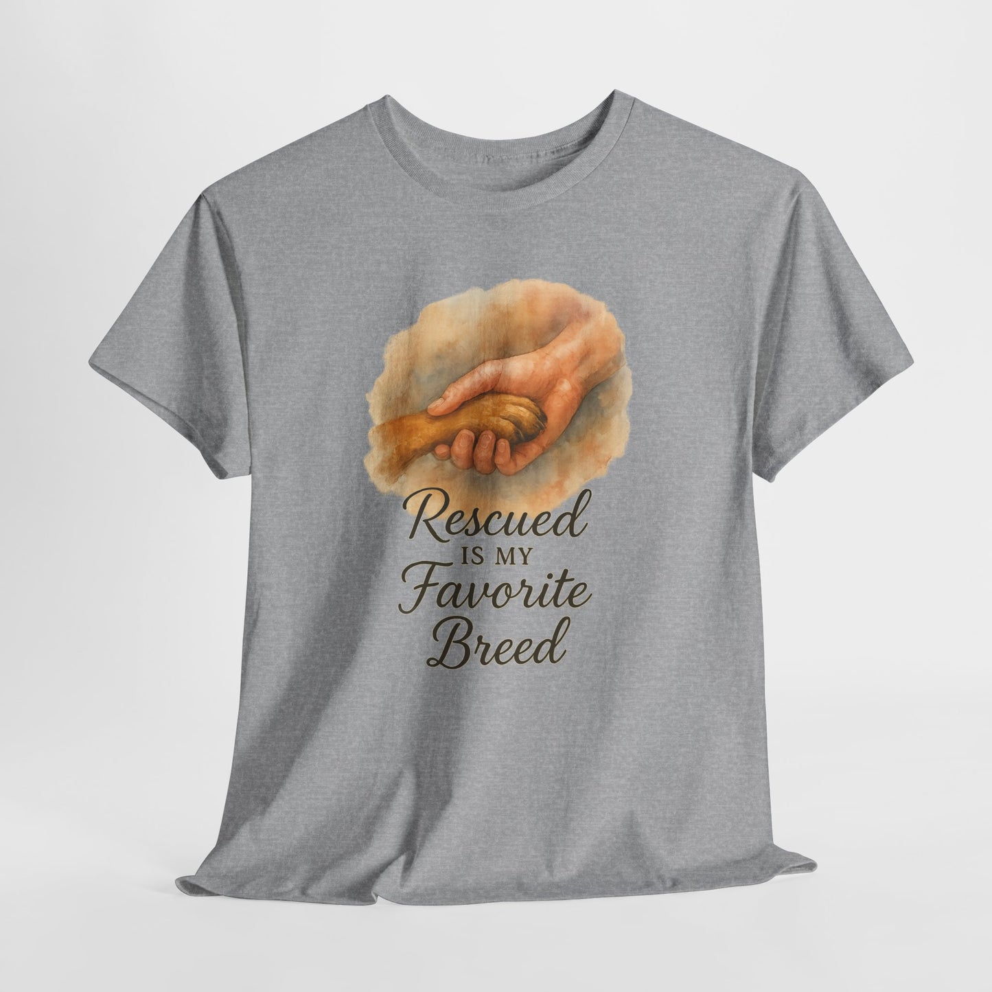 Rescued Is My Favorite Breed Shirt