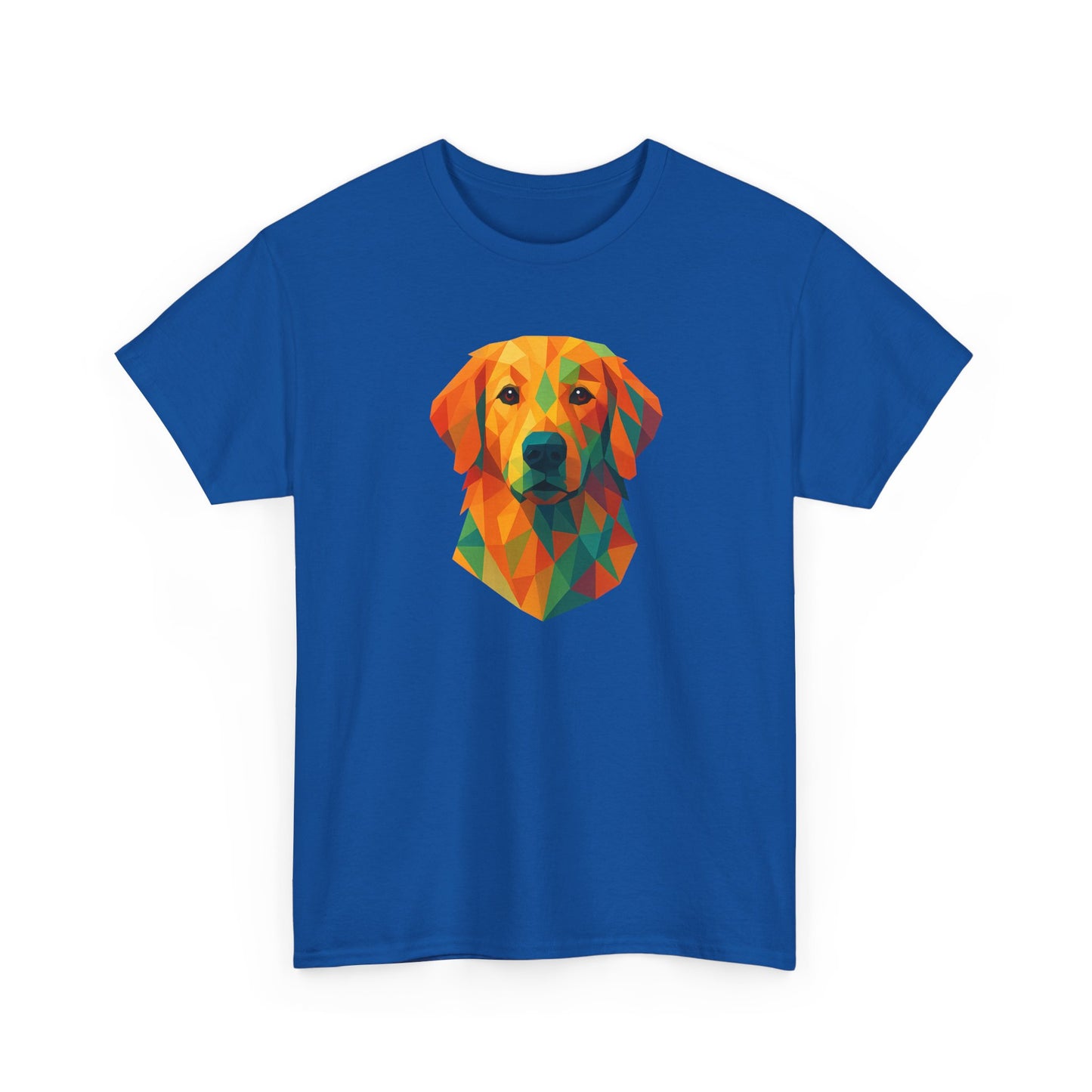 Geometric Golden Retriever Shirt