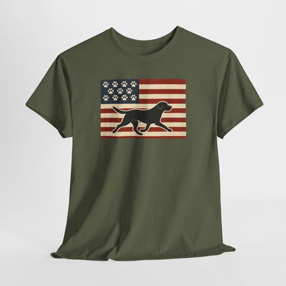USA Dog Flag Shirt
