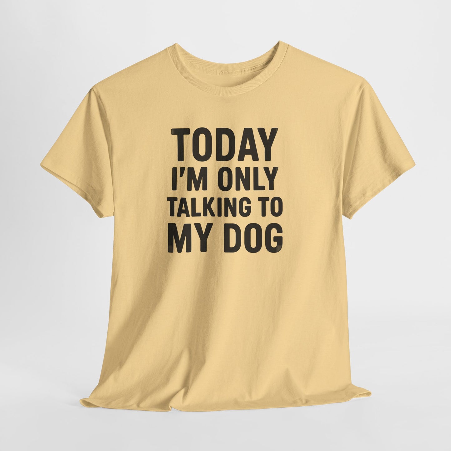 Today I'm Only Talking To My Dog Shirt