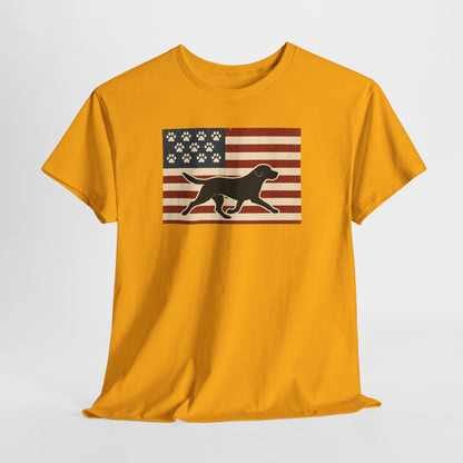 USA Dog Flag Shirt